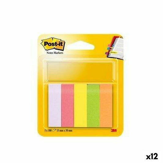 Sticky Notes Post-it 47,6 x 47,6 mm Multicolour (12 Units)-0